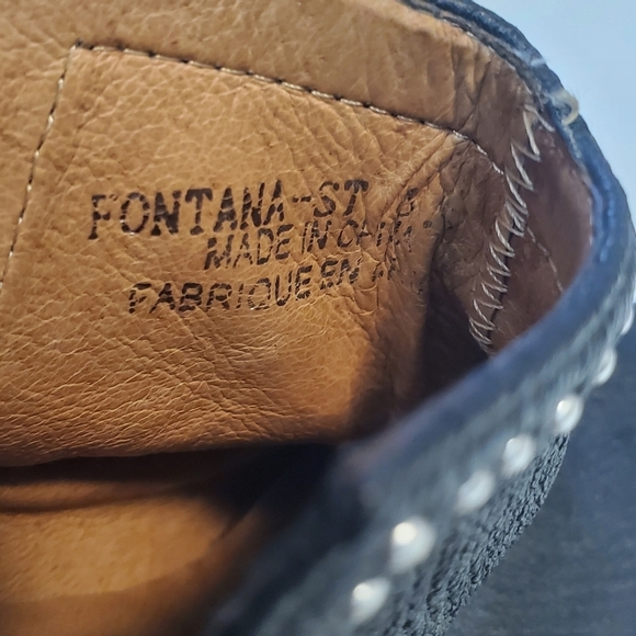 Jeffrey Campbell Women's Black Fontana Studded Ankle Booties Size 6 5 - Picture 6 of 7